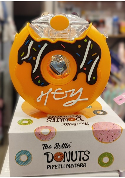 Çocuk Plastik Matara Suluk Donut Model AD42233