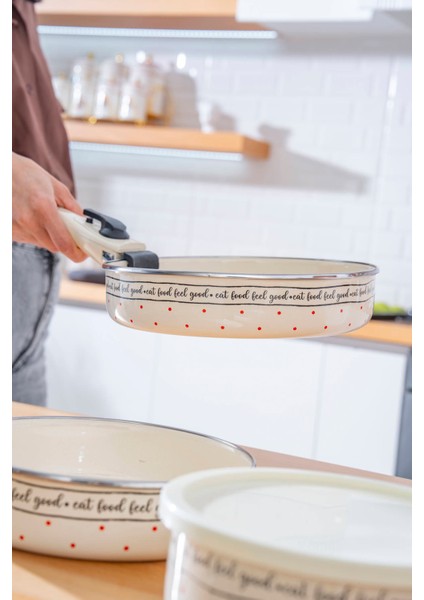 Feel Good Emaye 3 Lü Tava Seti indirimleri