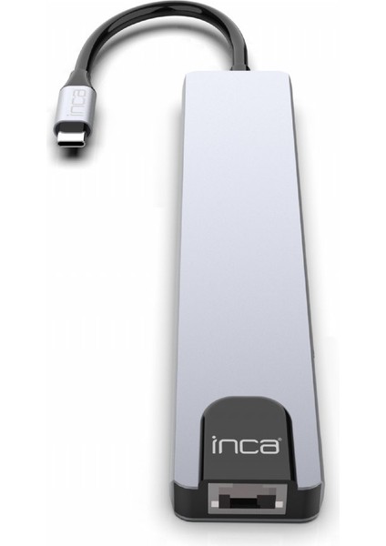 8 In1 4K Ultra Hd Type C USB 3.0 Hub HDMI RJ45 Sdtf Adaptör Çoklayıcı