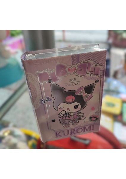 Kuromi Figürlü 365 Journal Günlük Çok Amaçlı Defter Küçük Boy 368 Sayfa (10CM*7CM)