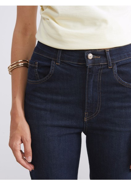 Yeni Sezon Crop Flare Kadın Jean Pantolon modelleri