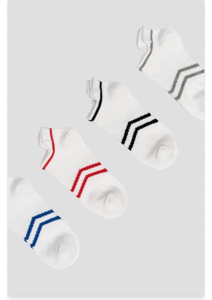 4 Çift Yazlık Pamuklu Erkek Çocuk Patik Çorabı fırsatları