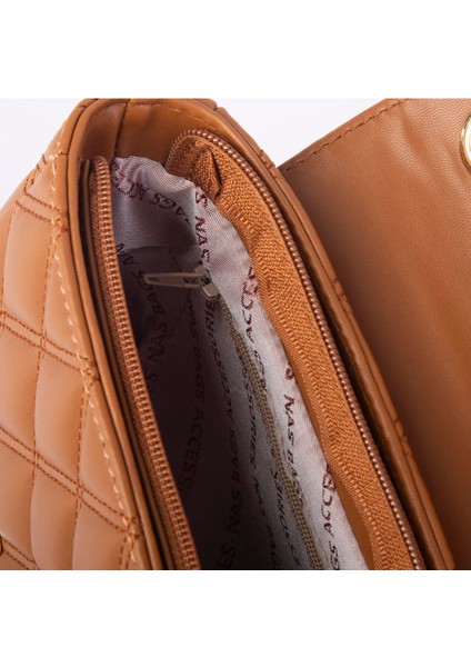 Kadın Taşlı Zincirli Şık Kapitone Çapraz Çanta N101 ( 21X12 Cm) modelleri