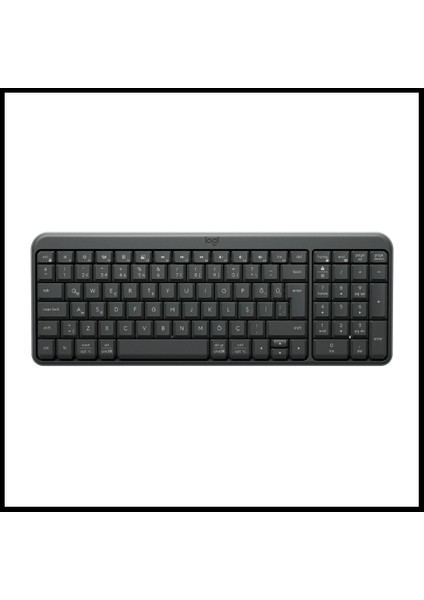 Logıtech K250, Siyah, 920-013460, Bluetooth, Türkçe Q, Multimedya, Kompakt Klavye