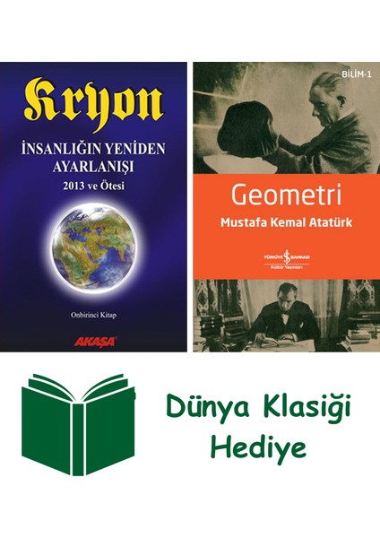 Kryon - Insanlığın Yeniden Ayarlanışı 11.kitap + Geometri + Dünya Klasiği Hediye