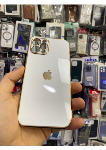 Iphone 12 Pro Uyumlu Esnek Logolu Kılıf