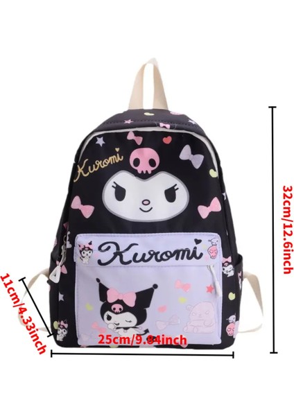 Çocuk Sırt Çantası Kuromi Figürlü Küçük Boy KRM0051 fırsatları