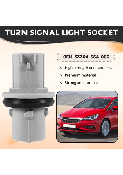 Yan Dönüş Sinyal Lambası Çamurluk Lambası Soketi Comp. (T10) Honda City Accord Için Civic Crv Fit Vezel Rl Rlx 33304-S5A-003 (Yurt Dışından) fırsatları