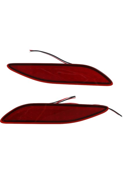 Araba LED Arka Tampon Reflektörü Işık Arka Lamba Sisi Toyota Alphard 40 Serisi 2023+ Kırmızı Için (Yurt Dışından)