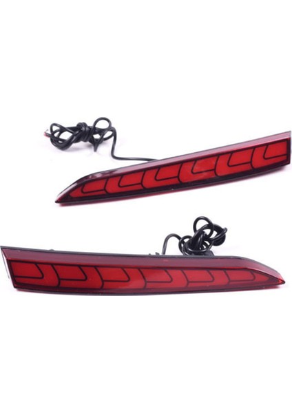Hyundai Solaris Accent 2017-2020 Için LED Arka Tampon Reflektör Işığı (Yurt Dışından)