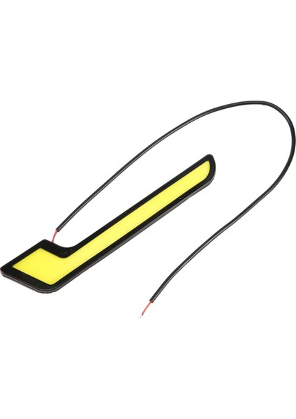 1paır Yüksek Güçlü L-Şekilli Cob Drl Araç LED Gündüz Koşu Foları Sis Lambası Beyaz DC12V (Yurt Dışından) fiyatları