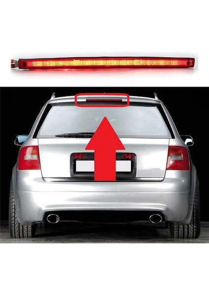 4B9945097A Yüksek Seviye Fren Işığı Anti Bagaj Anti Işık Uyarı Işık Işık Otomobil Audi A6 Touring 98-05 (Yurt Dışından) modelleri