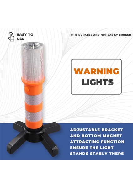 2 Adet LED Acil Durum Yol Flaş Parlaması Yol Kenarı Beacon Güvenlik Strob Uyarısı (Yurt Dışından) fırsatları