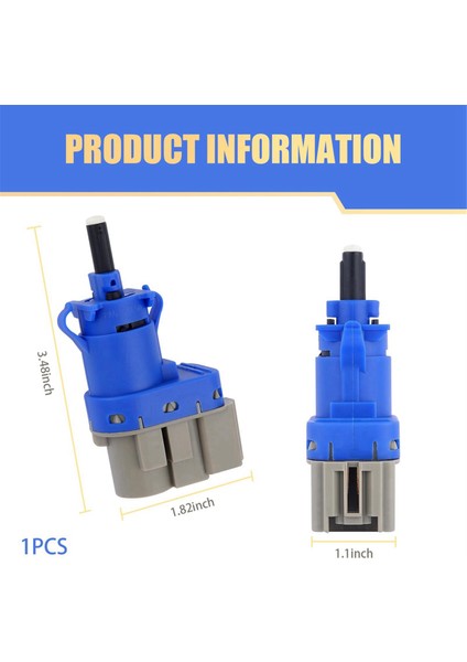 Ford F-150 F-250 Süper Duty F-350 Süper Görev 8T4T-96854-M Ford Parçaları Için Otomobil Fren Işığı Anahtarı (Yurt Dışından) modelleri