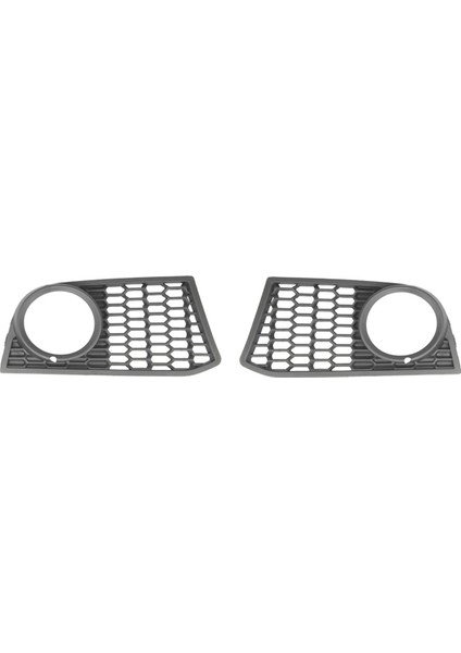 Bmw 5 (F10 / F11) 2010 - 2017 Ön Tampon Izgara Sol ve Sağ Sis Lambası Çerçevesi 51117906197 51117906198 (Yurt Dışından)
