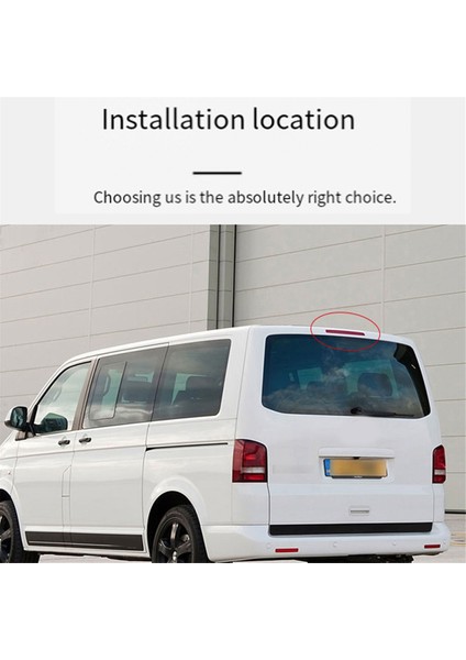 Cvbs-Ahd 170 ° Geniş Açılı Araba Fren Lambası Vw T5 2003-2016 Taşıyıcı Tek Kapı (Yurt Dışından) fırsatları