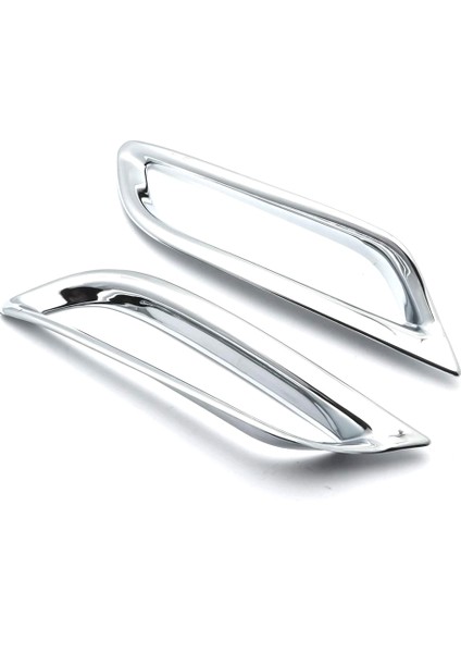 Araba Abs Krom Arka Sis Lambası Dekoratif Çerçeve Sis Farları Kapak Toyota Camry 2018-2020 (Yurt Dışından)