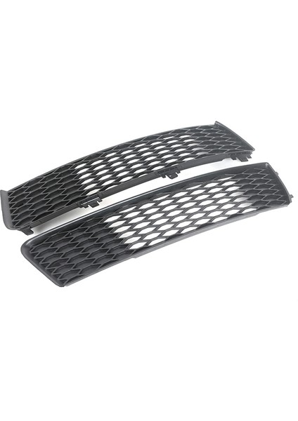 2pcs Ön Tampon Izgara Örtü Kapağı Trim Havalandırma Sis Izgara Izgara Yarış Izgaraları Audi Q7 S Hattı 2009-2015 4L0807697B (Yurt Dışından)