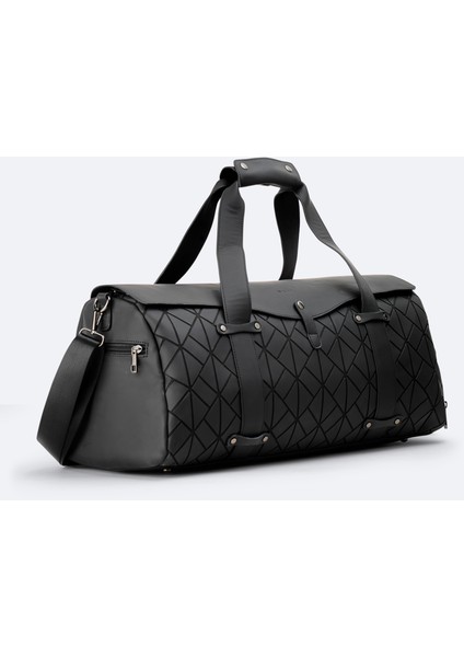 Erkek Siyah Ayarlanabilir Omuz Askılı Seyahat Çantası A42Y9101