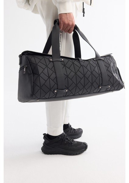 Erkek Siyah Ayarlanabilir Omuz Askılı Seyahat Çantası A42Y9101