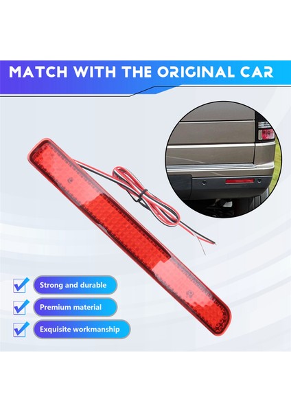 LED Arka Tampon Reflektör Açık Kırmızı Araba Land Rover Discovery Için Fren Sisi Lamba 3/L320 2005-2013 (Yurt Dışından) indirimleri