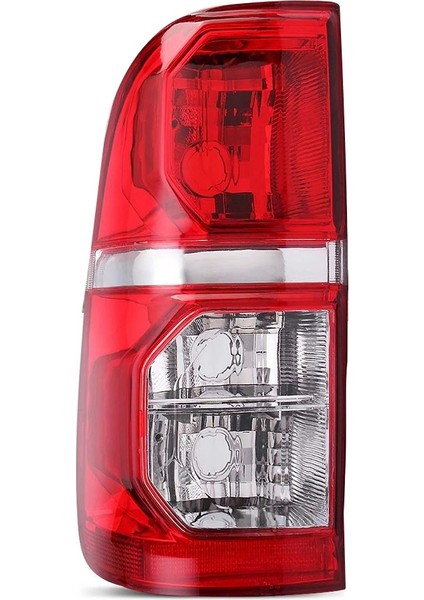 Toyota Hilux Için 2005 - 2015 Araba Arka Arka Lamba Fren Lambası Kuyruk Lambası Ampul Olmadan Sol (Yurt Dışından)