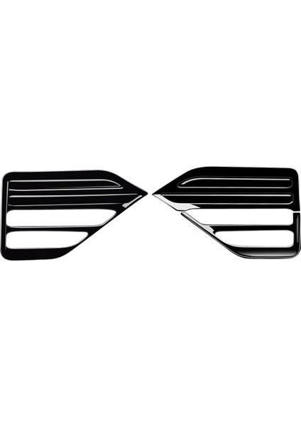 Toyota Noah Voxy 90 Serisi 2022 Siyah Için Arka Reflektör Sis Işık Lamba Kapağı Trim Çerçeve Çerçeve Dış Aksesuarlar (Yurt Dışından)