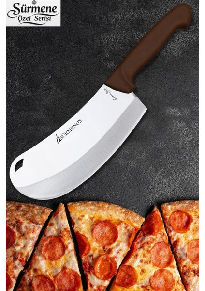 Sürmene Kahve Serisi Mutfak Bıçak Seti Pide Börek Pizza Salata Bıçağı Günlük Kullanım HDS-111