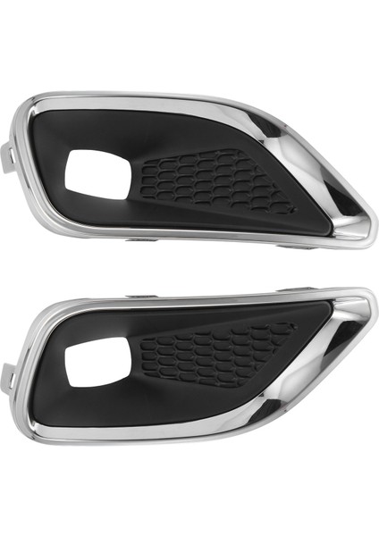 Jeep Cherokee Için Parlak Stripes ile Sis Lambası Çerçevesi Montajı 2019-2021 60932029 60932028 6828795AB 68287995AB (Yurt Dışından) modelleri