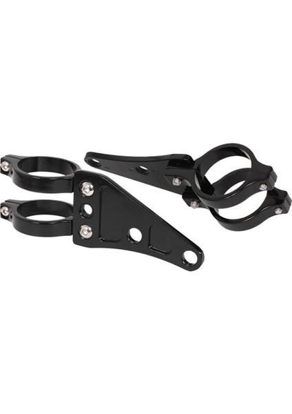 41MM Çatal Motosiklet Far Montaj Braket Kelepçesi Kafa Işığı Destek Turn Sinyal Işık Raf Kıyıcı Yarışçıları Için (Yurt Dışından)