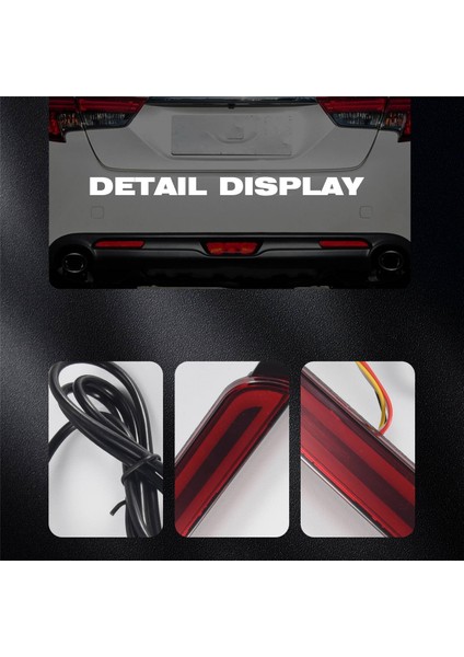 LED Tampon Reflektörü Toyota Için Parlak Kırmızı Lens Fren Lambaları Camry 2006-2014 (Yurt Dışından) indirimleri