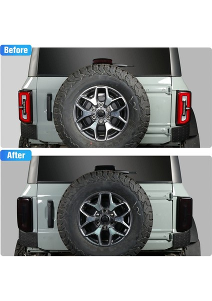 Füme Kuyruk Işık Kapağı ve 3. Fren Işık Örtüsü Ford Bronco 2021-2023 Dış Aksesuarlar Için Korumalar (Yurt Dışından) fırsatları