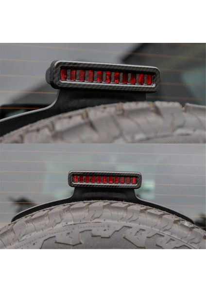 Karbon Fiber Araç Yüksek Fren Işık Lambası Kapak Jeep Wrangler Jl Gladiator Jt 2018-2023 (Yurt Dışından) fırsatları