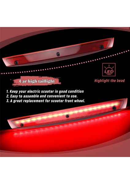 Araba Kuyruk Işığı Yüksek Mount 3. Arka Üçüncü Fren Işık Durdurma Lambası Benz Vito Viano Için Mercedes Için W639 A6398200056 6398200056 (Yurt Dışından) fırsatları