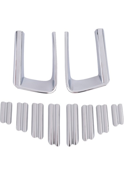 Toyota Alphard 30 Serisi Ön Tampon Trim Protector Strip Sis Lambası Sis Garnitür Şeridi Krom Dekoratif Şerit (Yurt Dışından)