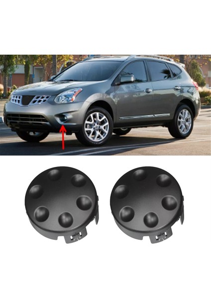 2pcs Araba Ön Tampon Sis Lambası Kapağı 62256-JG000 Için Nissan Rogue 2011-2013 Abd Sürümü Sis Lambası Trim Kapakları (Yurt Dışından) fırsatları