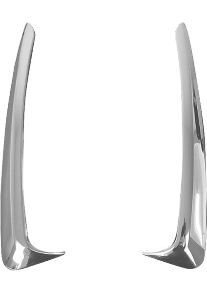 Toyota Yaris Vitz 2017 2018 Tampon Aksesuarları Için Krom Ön Sisli Işık Kapağı Şeridi Trim Araba Styling (Yurt Dışından)