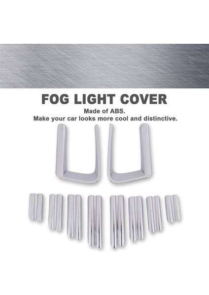 Toyota Alphard 30 Serisi Ön Tampon Trim Protector Strip Sis Lambası Sis Garnitür Şeridi Krom Dekoratif Şerit (Yurt Dışından) fırsatları