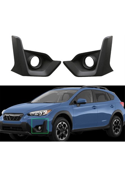 Subaru Crosstrek Için 21-23 Fog Light Lamba Trim Kapak Sürücü Yan 57731FL870 (Sol) (Yurt Dışından) fiyatları