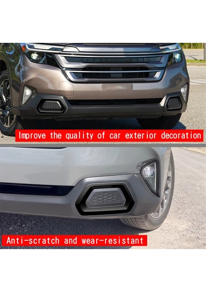 Araba Ön Sis Lambası Çerçeve Sis For Brow Trim Sticker Subaru Forester 2025, Siyah (Yurt Dışından) indirimleri