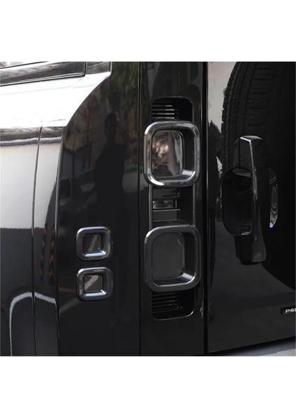 Füme Siyah Kuyruk Işık Kapağı Arka Sis Lambası Land Rover Defender Için 90 110 130 2020-2024 Aksesuarlar (Yurt Dışından) indirimleri