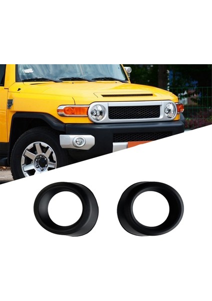 1paır Ön Tampon Deliği Kapak 52128-35130 52127-35140 Toyota Cruiser Fj 2007-2018 Sis Figs Lamba Deliği Siyah Kapaklar (Yurt Dışından) modelleri
