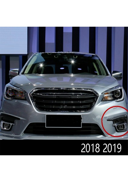 Araba Sağ Ön Tampon Sis Lambası Işık Kapak Çerçevesi Kapak Kapağı Çerçeve Kapağı Kapağı Için Subaru Legacy 2018 2019 (Yurt Dışından) modelleri