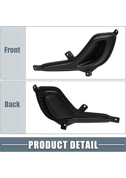 Araba Ön Sağ Tampon Sis Lambası Kapağı Sis Işık Çerçeve Kalıp Kapağı 865641R000 Hyundai Accent 2012-2017 (Yurt Dışından) modelleri