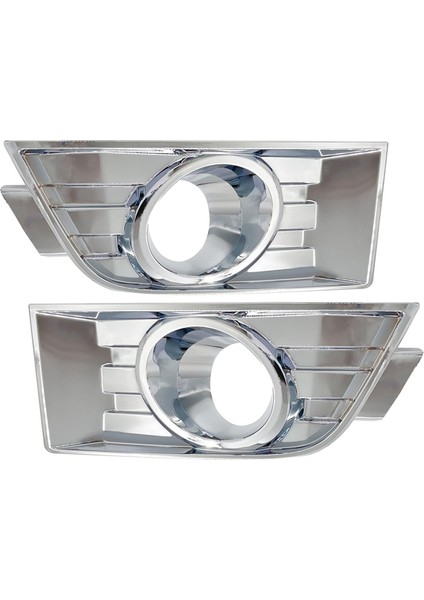 Ön Tampon Sis Lambası Kapağı Çerçeve Kaplama Kromu 7T4Z17E810B 7T4Z17E811B Ford Edge 2007-2010 Aksesuarları (Yurt Dışından)