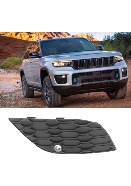 68355073AA Araba Ön Sis Hafif Çerçeve Kapağı Jeep Grand Cherokee Için 2017-2022 Sis Izgarası Grille Trim Sol Taraf (Yurt Dışından) fırsatları