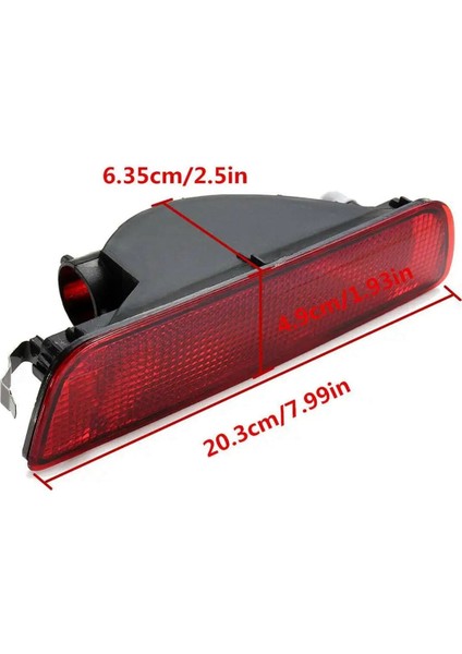 26580JE20A Arka Çubuk Işık Arka Tampon Merkezi Sis Arka Tampon Fren Işığı Otomotiv Nissan Kashka 2007-2013 (Yurt Dışından) modelleri