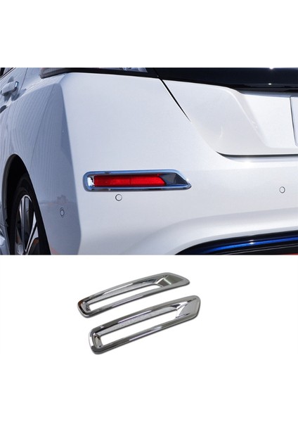 Nissan Yaprağı Için Ze1 2017 2018 2019 Otomobil Arka Tail Sis Ayak Kapağı Çerçeve Trim Sis Lambası Aksesuarları - 2 Adet (Yurt Dışından) fırsatları