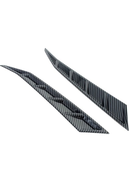 Hyundai Sonata Için Dn8 2024 Karbon Fiber Arka Tampon Spoiler Alt Yan Hava Havalandırma Çerçevesi Kapak Trim Aksesuarları (Yurt Dışından) indirimleri