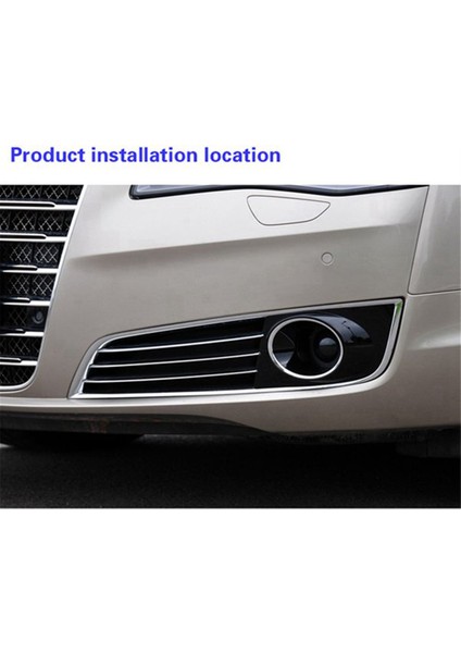 Ön Tampon Sis Lambası Çerçeve Ön Tampon Sis Lambası Izgarası 4H0807680D Audi A8L D4 2012 Sağ (Yurt Dışından) fırsatları